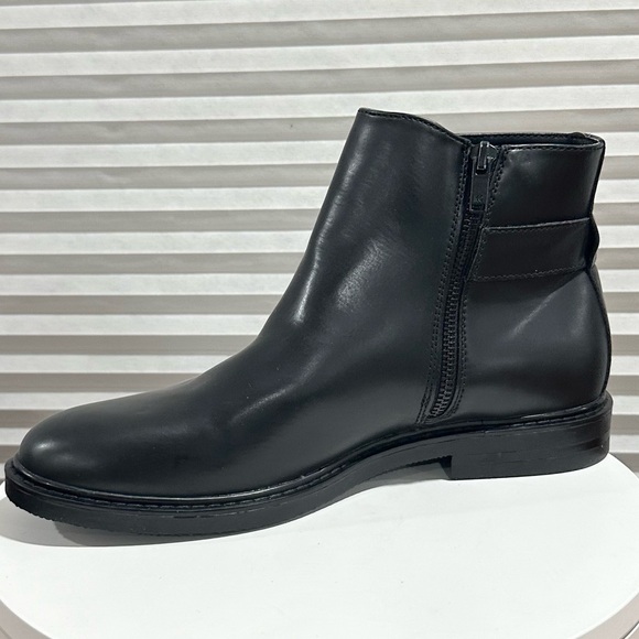 👞 KENNETH COLE REACTION 👞 Range Buckle Black Boot Size: 8.5 - Picture 4 of 13